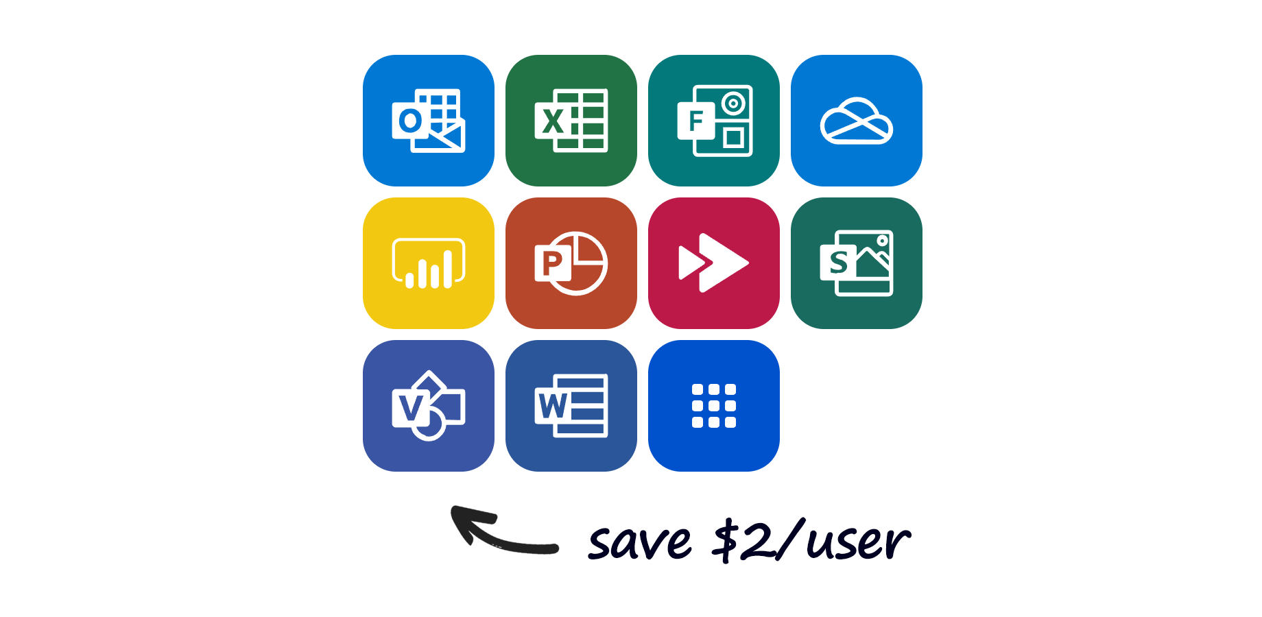 10 apps in one delivers huge savings