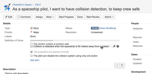 It's possible to inline edit the field value, like any other native Jira field type. All edition UI is WYSIWYG (what you see is what you get) style.