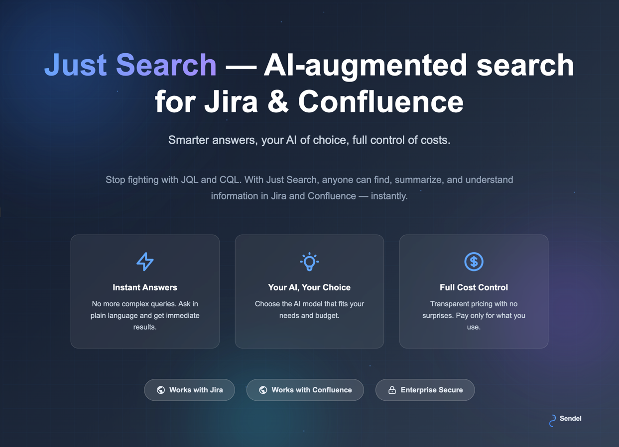 AI Augmented Search for Atlassian Tools