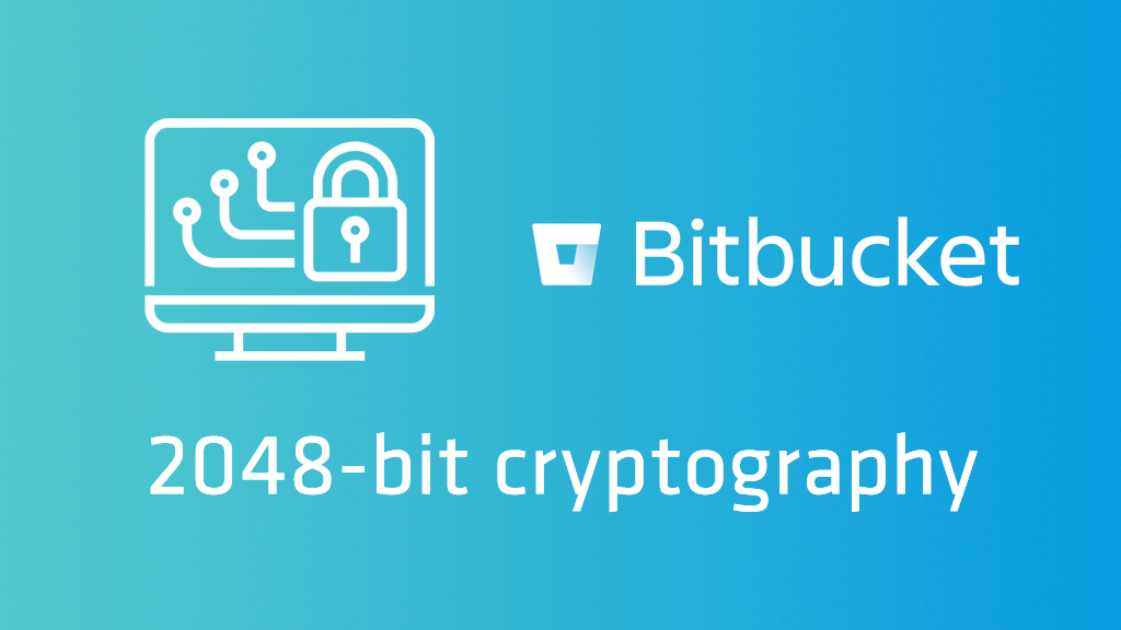 No need to enter a password for Bitbucket. Authentication with 2048-bit private key, challenge response authentication and patented SafeKey method.