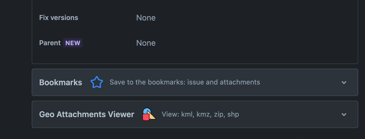 The select issue to bookmark