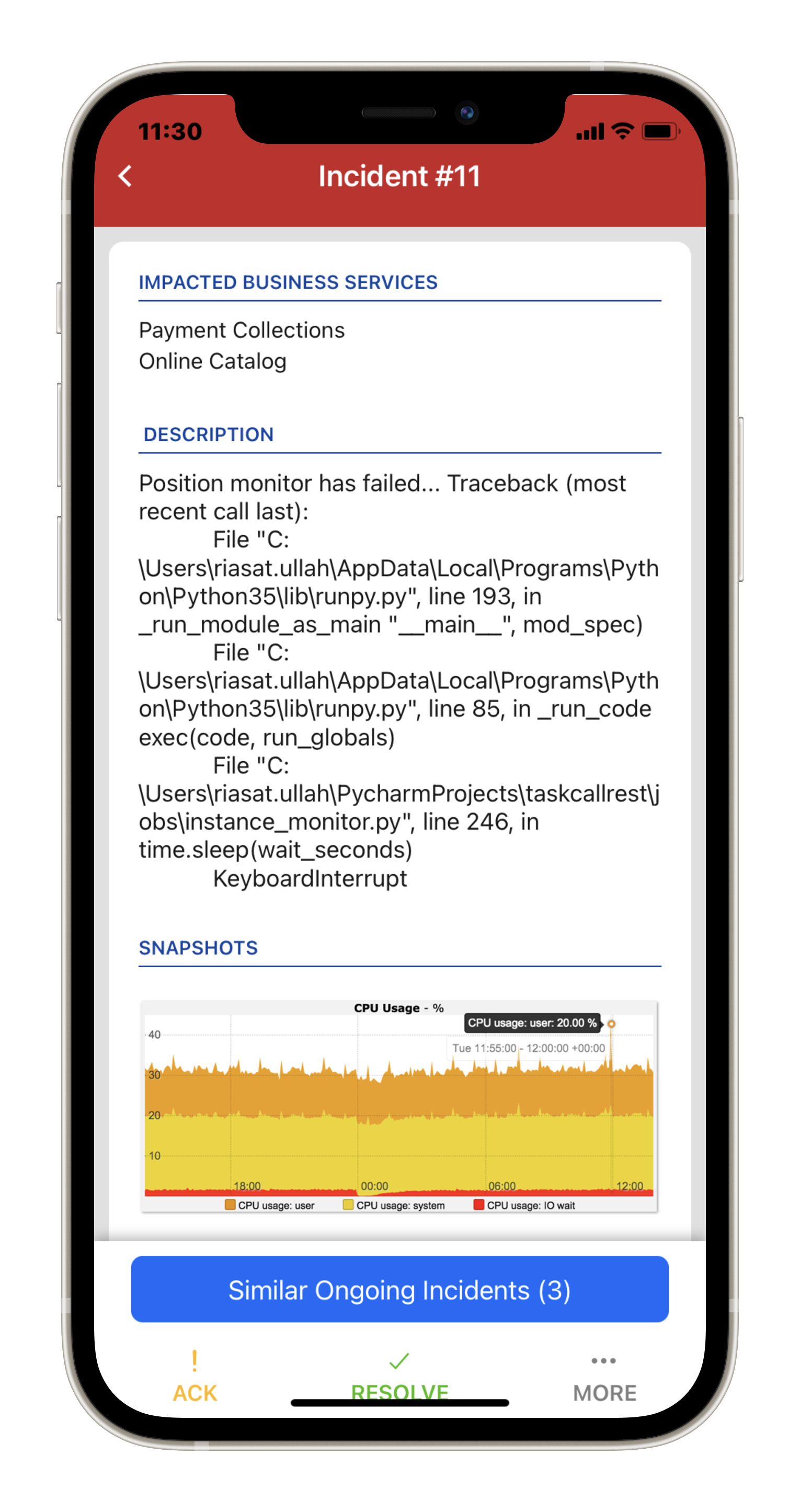 Mobilize Incident Response
