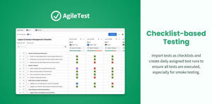 Import tests as checklists and create daily assigned test runs 