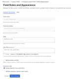 Configuration Panel: Harness full admin power via General (JQL filters & selection modes) and View tabs. This dual interface ensures precise data control and visual customization in one compact hub.