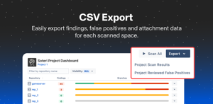 Export Scan Results to CSV