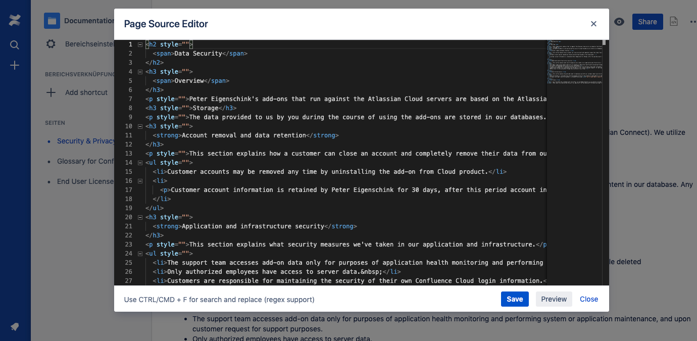 Customize Pages