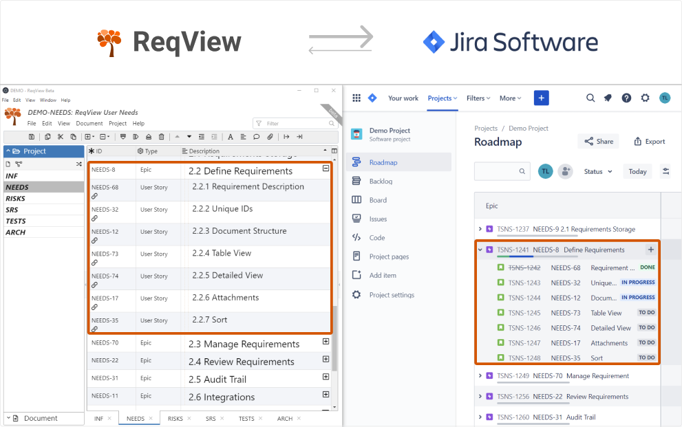 ReqView Requirements Management Connector for Jira | Atlassian Marketplace