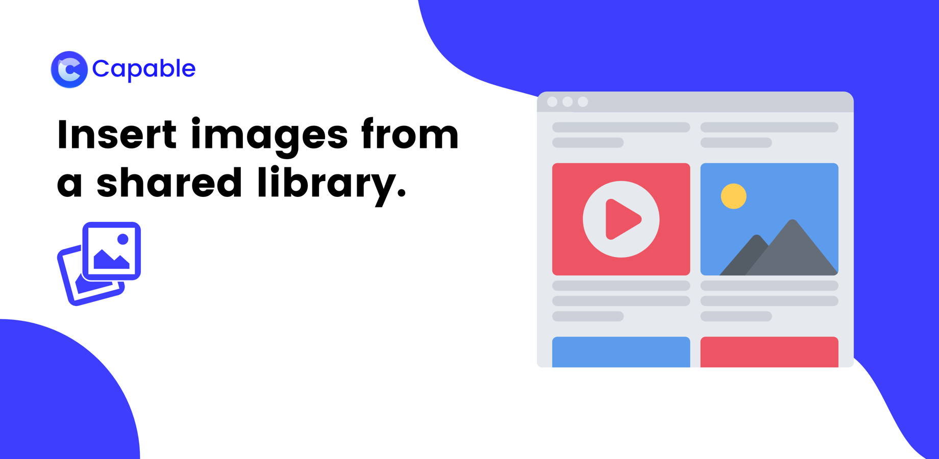 📸 Upload and store images directly within Confluence, with options to share them across spaces or site-wide. Keep your visual assets