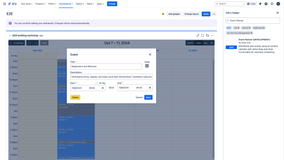 Effortlessly create event calendars within Jira Dashboard gadgets