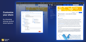 Customize your share