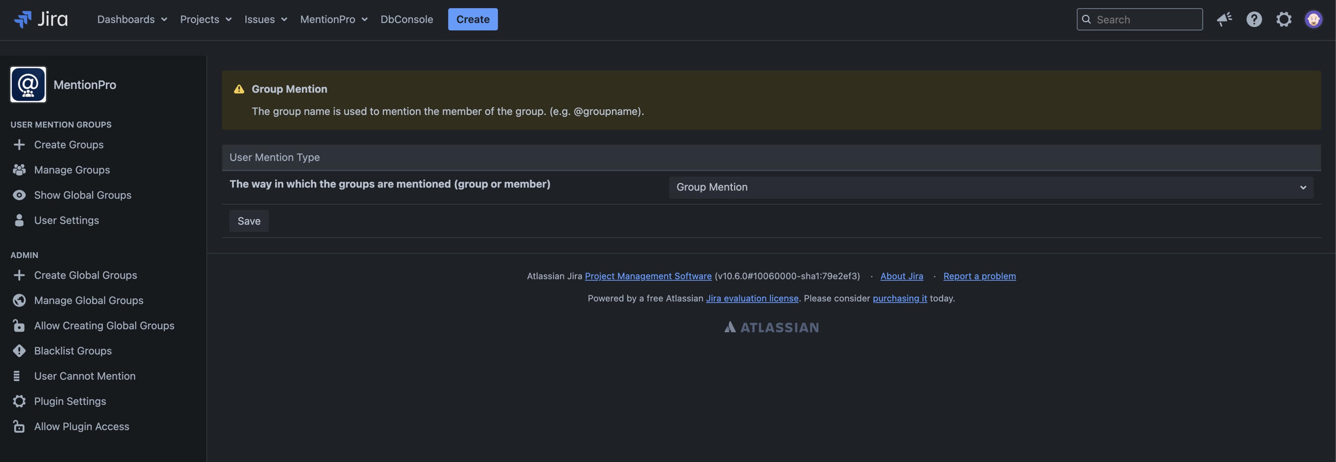 Manage your plugin with the own plugin settings
