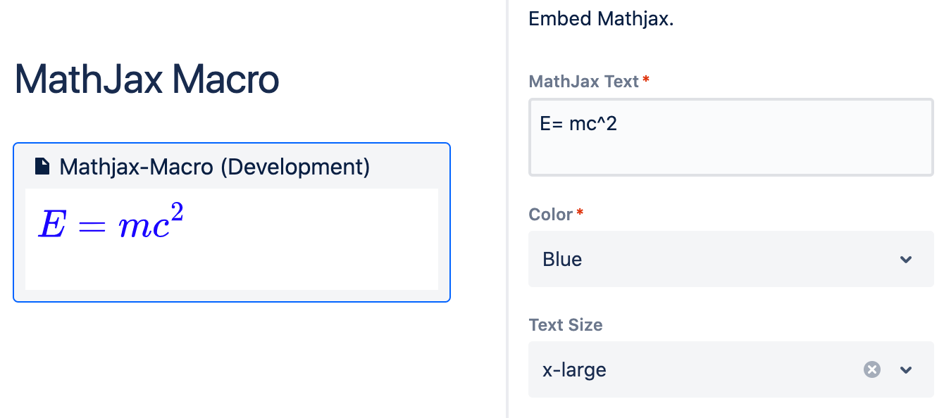 Configure parameter