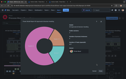 Analyze BPMN Data with Dark Theme Reporting