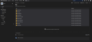 Example of a page with active DarkMode.