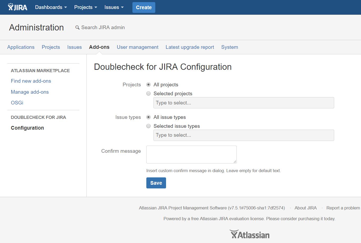 Configure for your needs