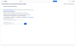 JSM project administrator can access and integrate ActivityTimeline.