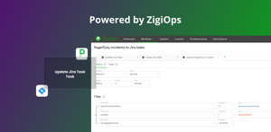 ZigiOps system settings let you configure and manage Jira Software and PagerDuty connections, authentication, schemas, and sync behavior from a centralized, no-code interface.