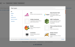 Aqua security plugin on atlassian market place.