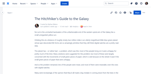 Display standard read time on all pages and blogs