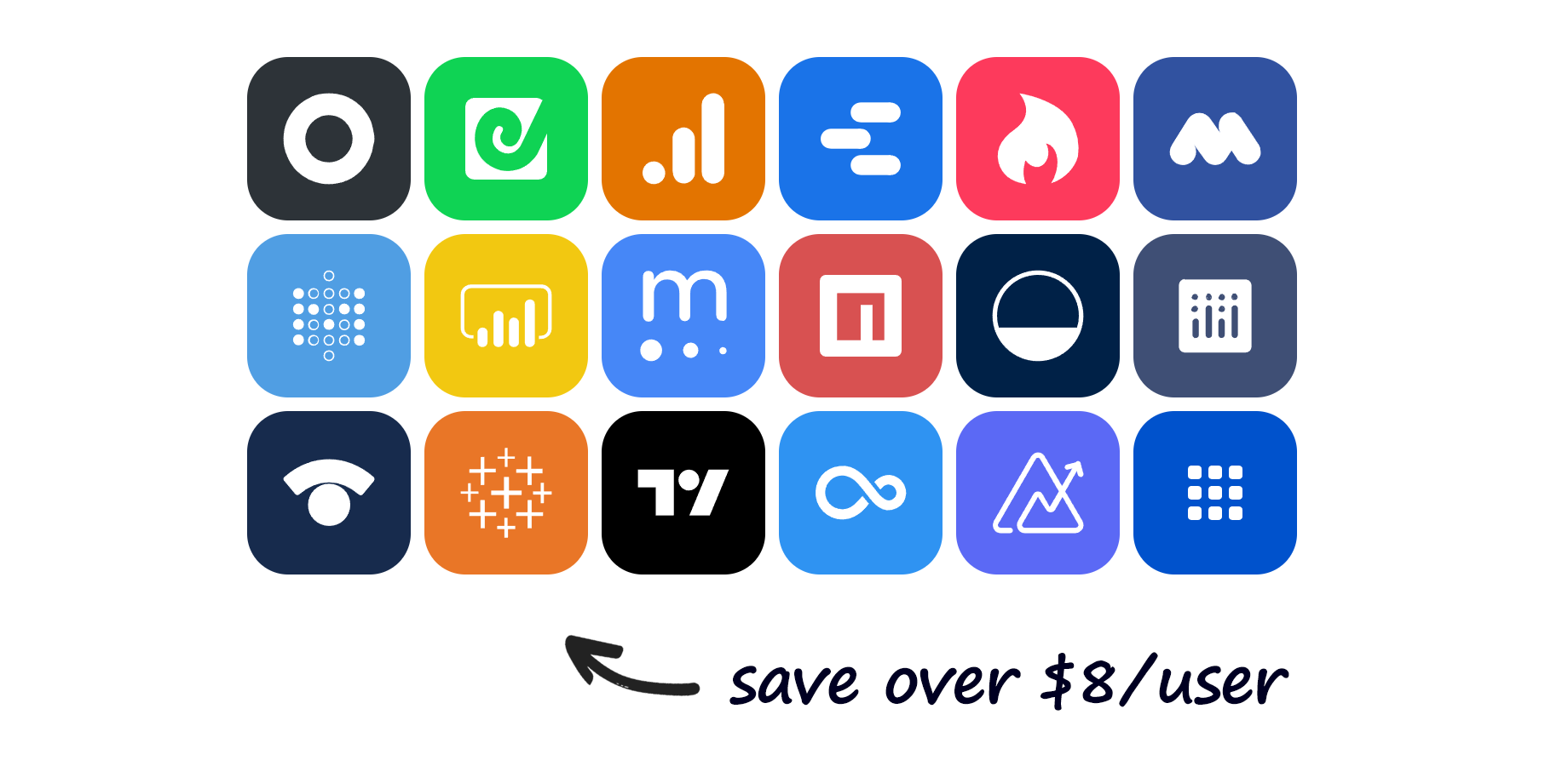 17 apps in one delivers huge savings