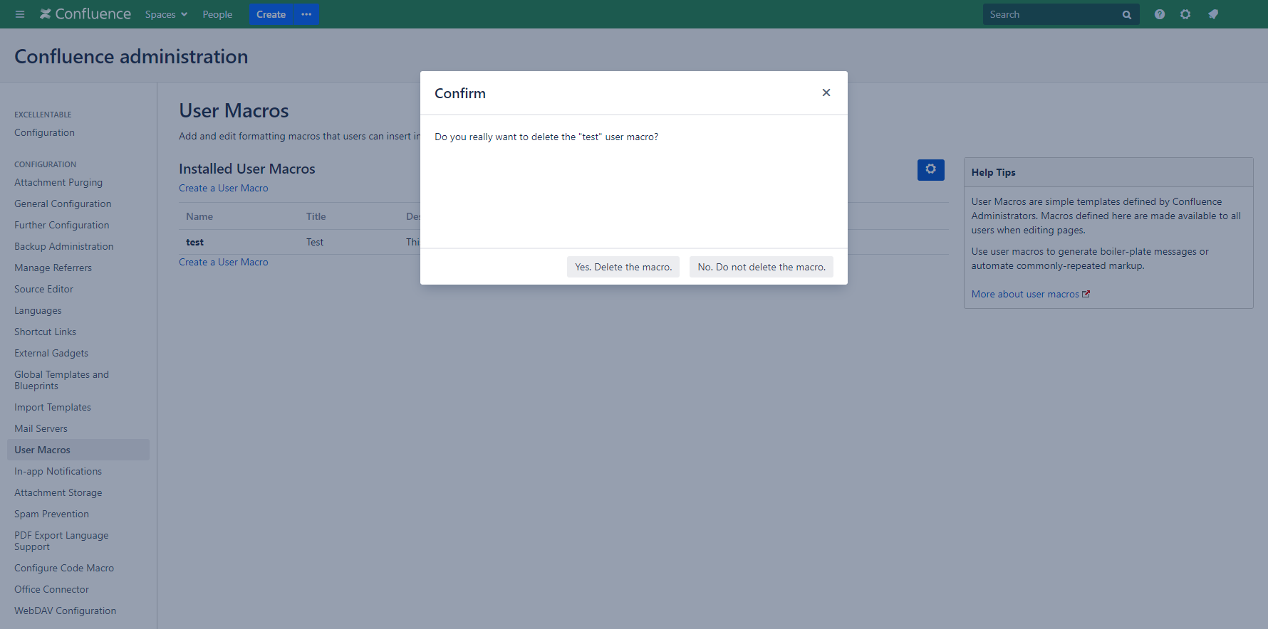 No more accidentally deleting your user macros.