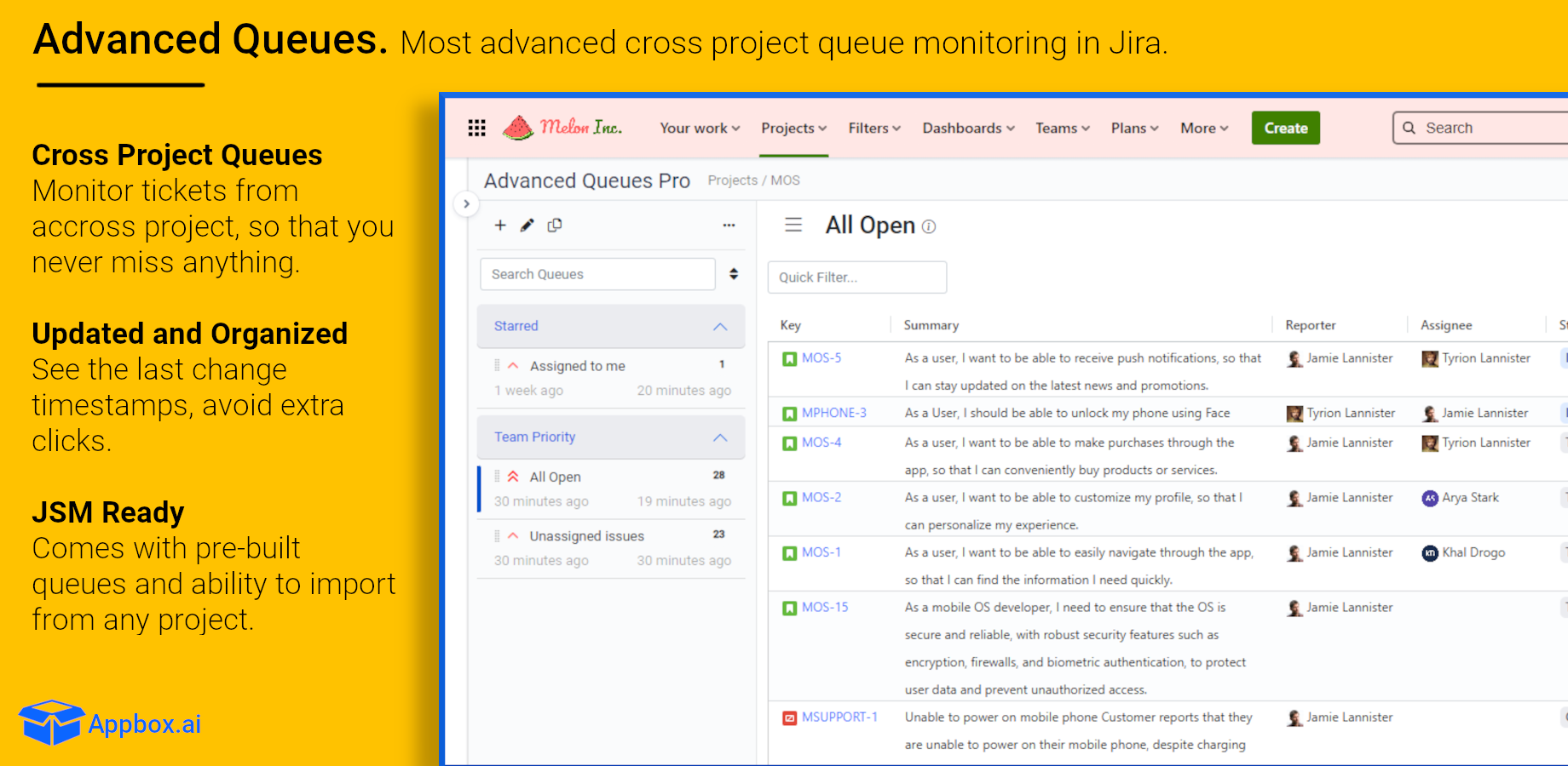 Jira Advanced Queues View