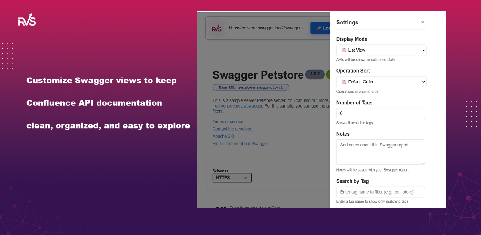 Swagger API for Confluence