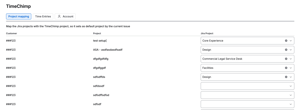Project mapping