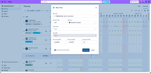 Plan for your own time – as well as your team’s – against Jira projects and issues.