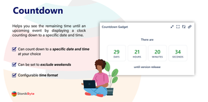 The Countdown gadget