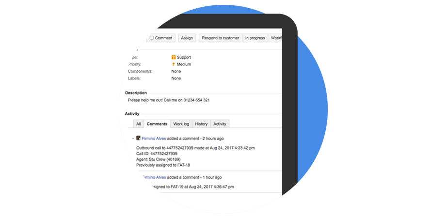 Automatic Call History