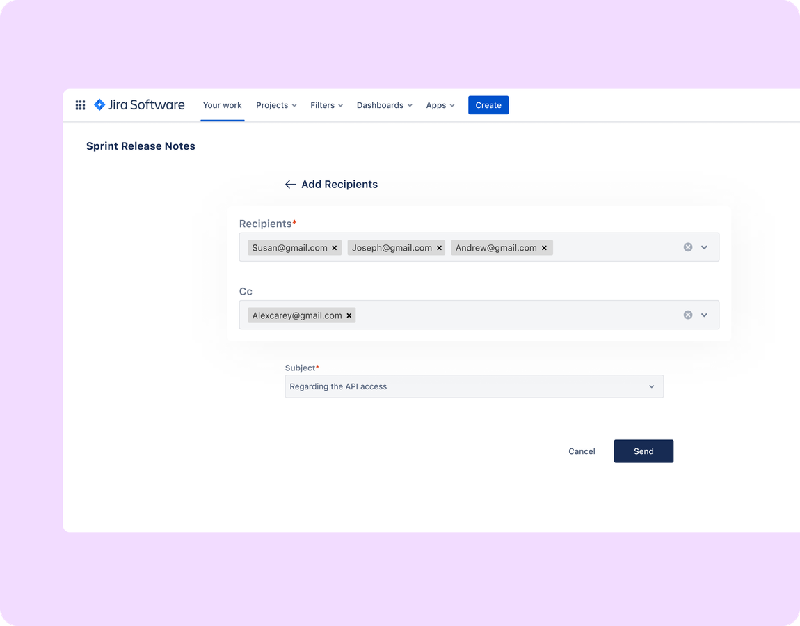 Streamlined Release Notes Delivery