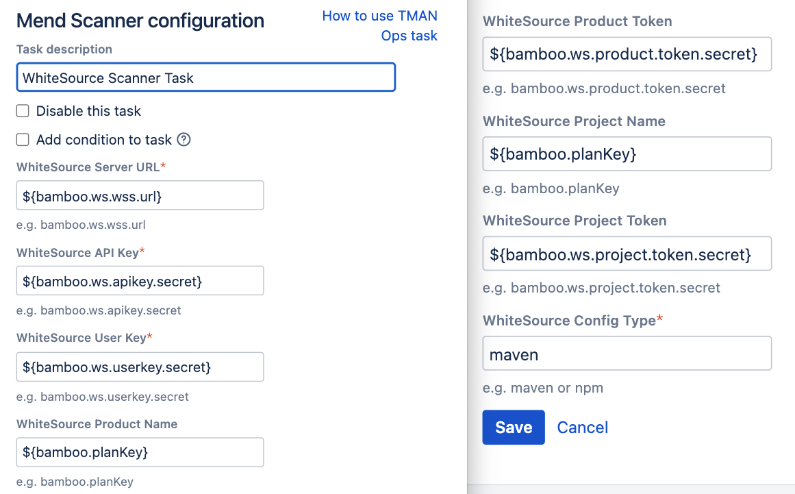 Cover custom scanner task