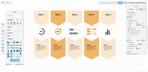 Example infographics diagram