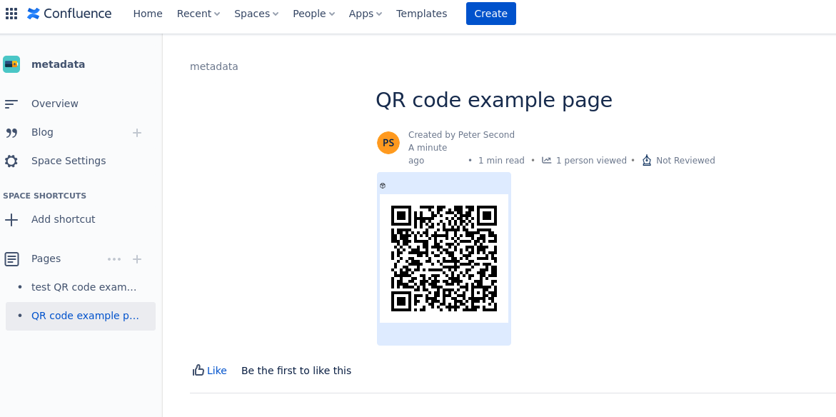 Add printable QR codes with a link to the document.