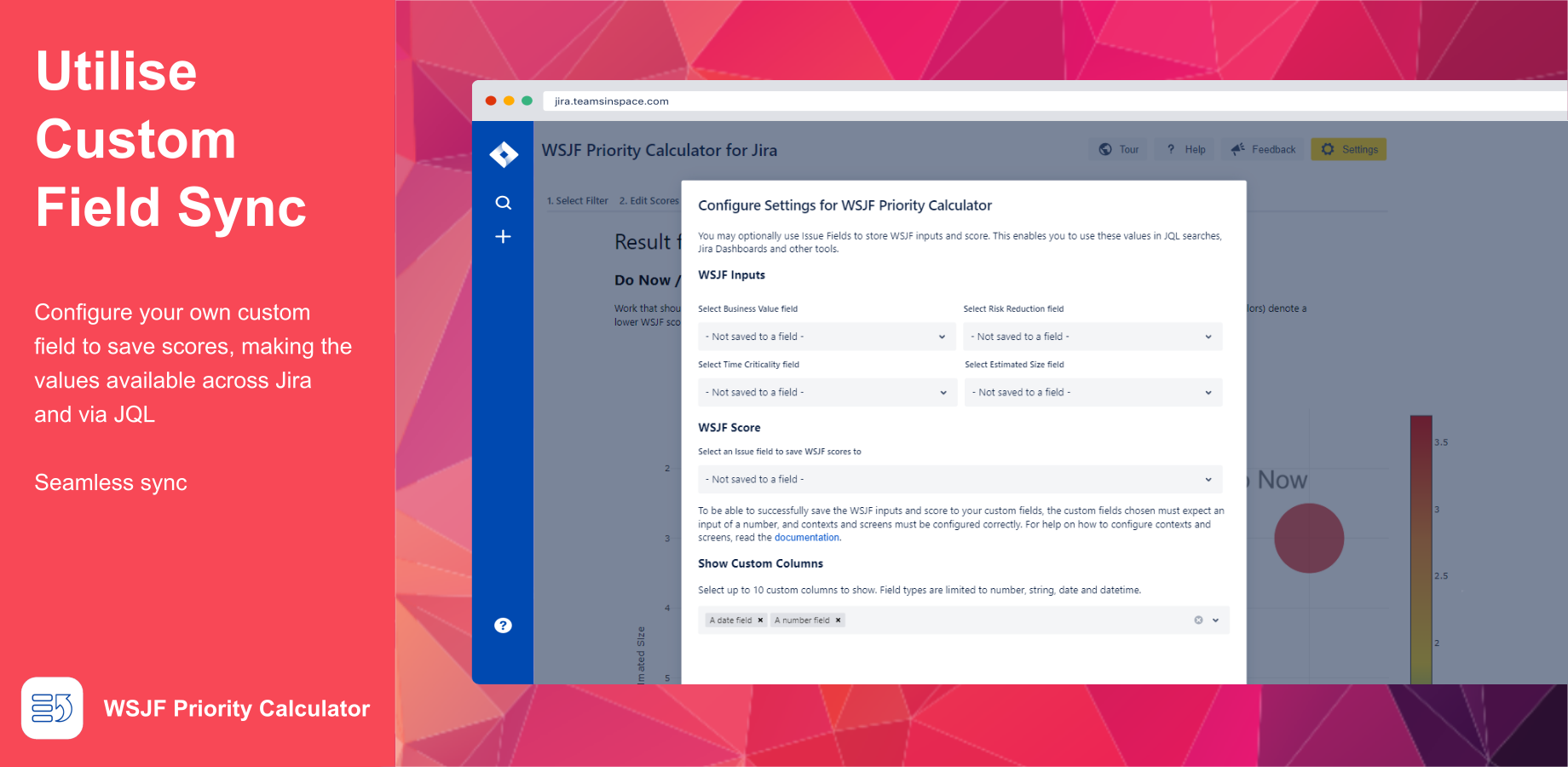 Flexibly capture WSJF Scores