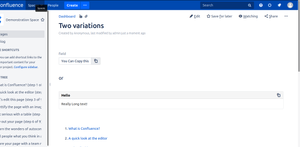 Choose between two representations