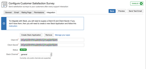 Slack integration can be done with the provided Client ID and Client Secret with just a few steps