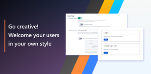 Go Creative! Customize the login page for better user experience