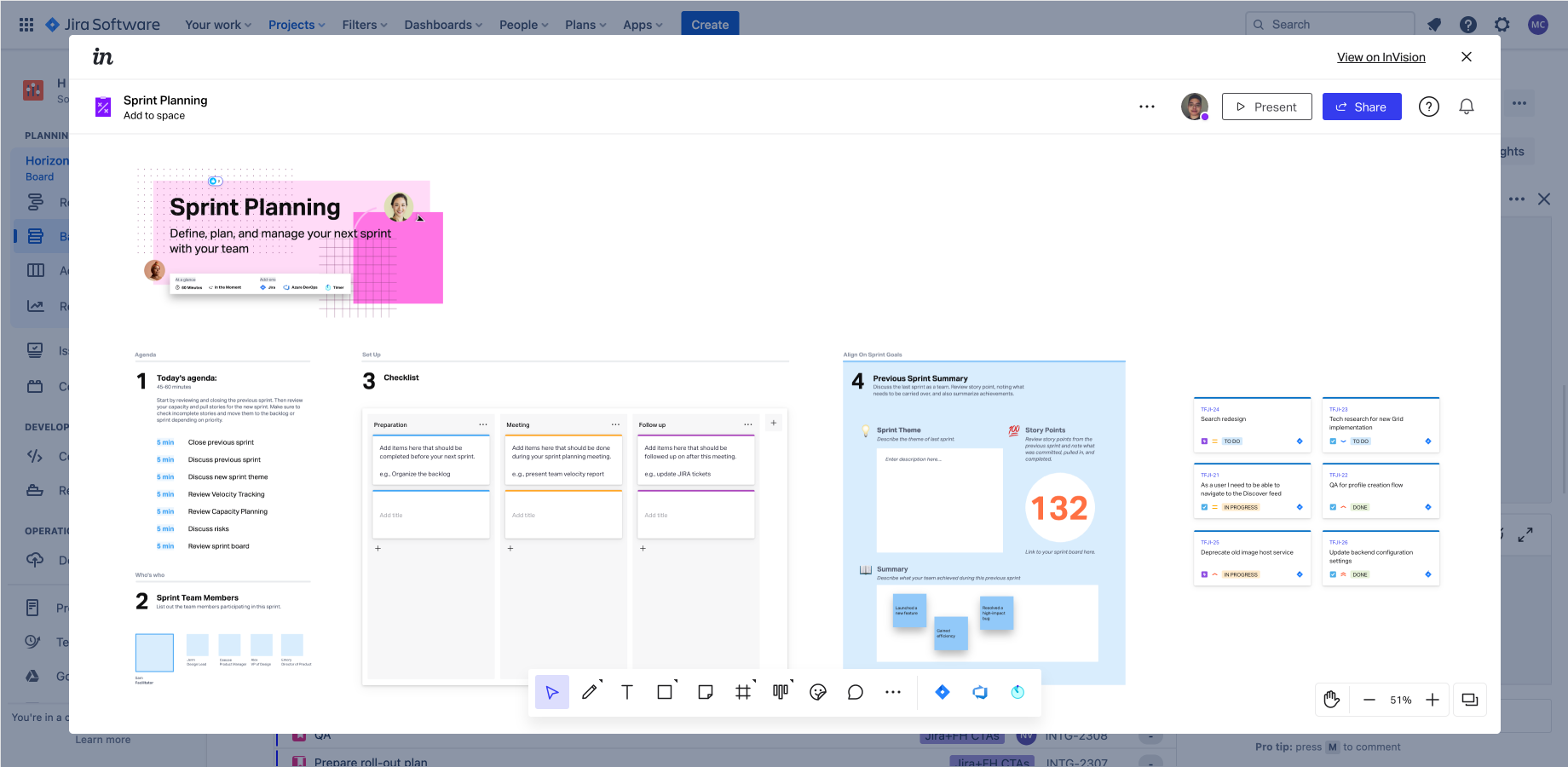 Collaborate with InVision Freehand