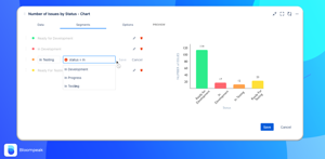 Modifying Segments: You can modify existing segments(Label and JQL), combine multiple segments into one segment or add new segment.