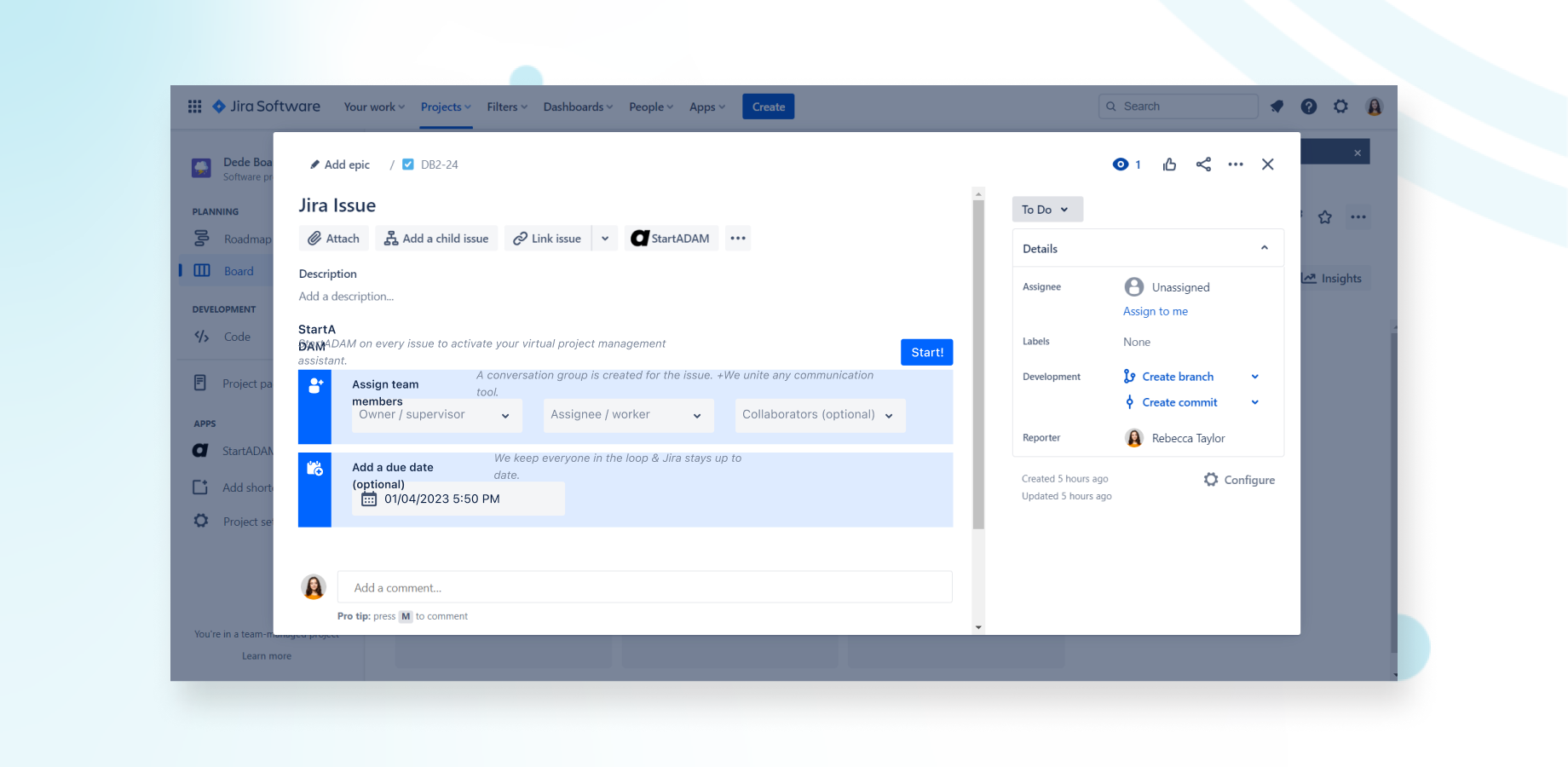 Keep Jira up to date from your favorite chat app