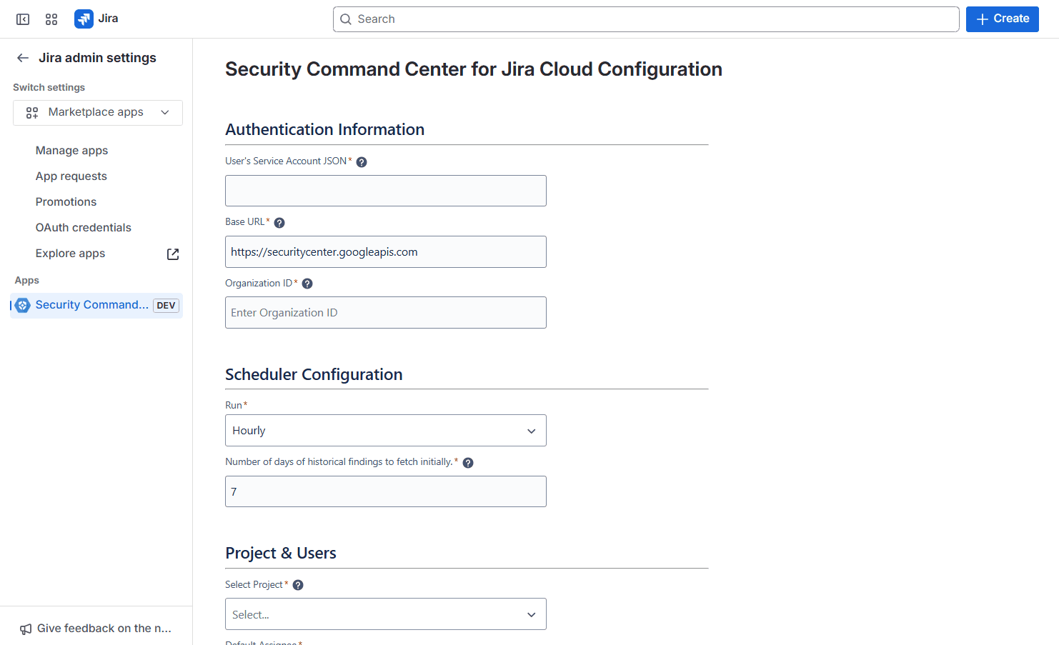 Security Command Center for Jira Cloud