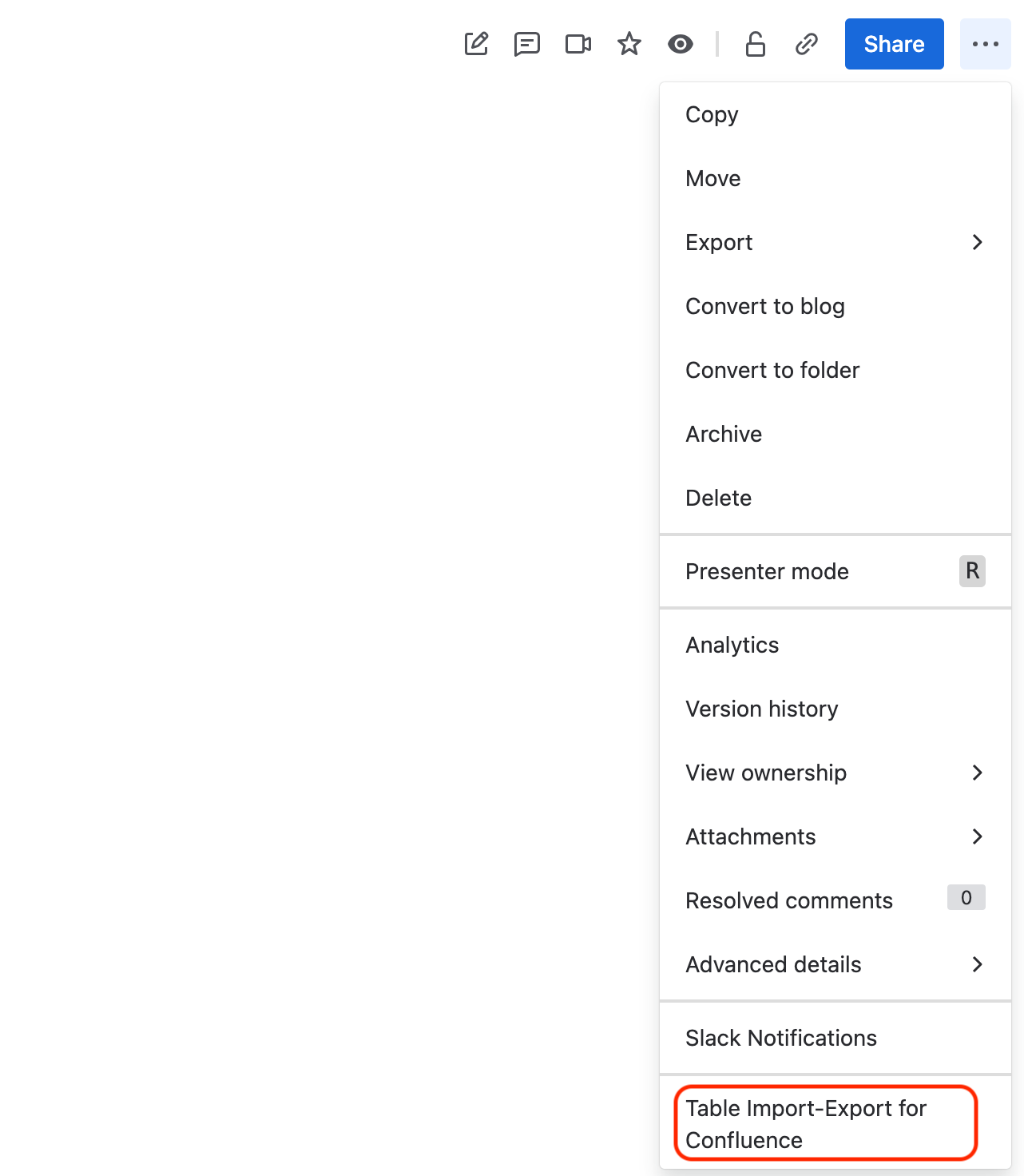 Confluence Content Action