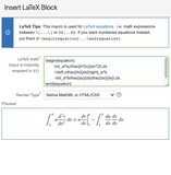 Instant preview of your math expressions