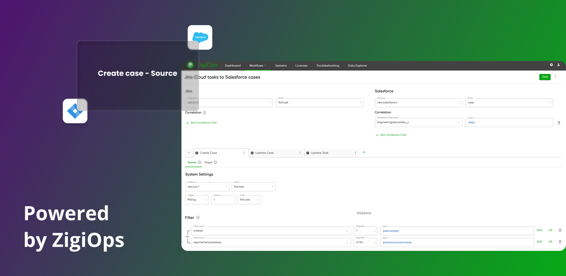 Adapt your Jira to Salesforce integration as projects evolve. Customize fields, adjust templates, and easily create or update tasks and cases to match your workflow.