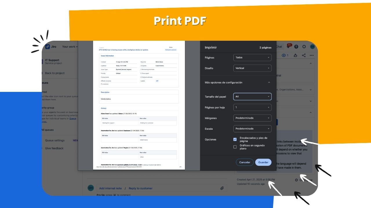 Print PDF