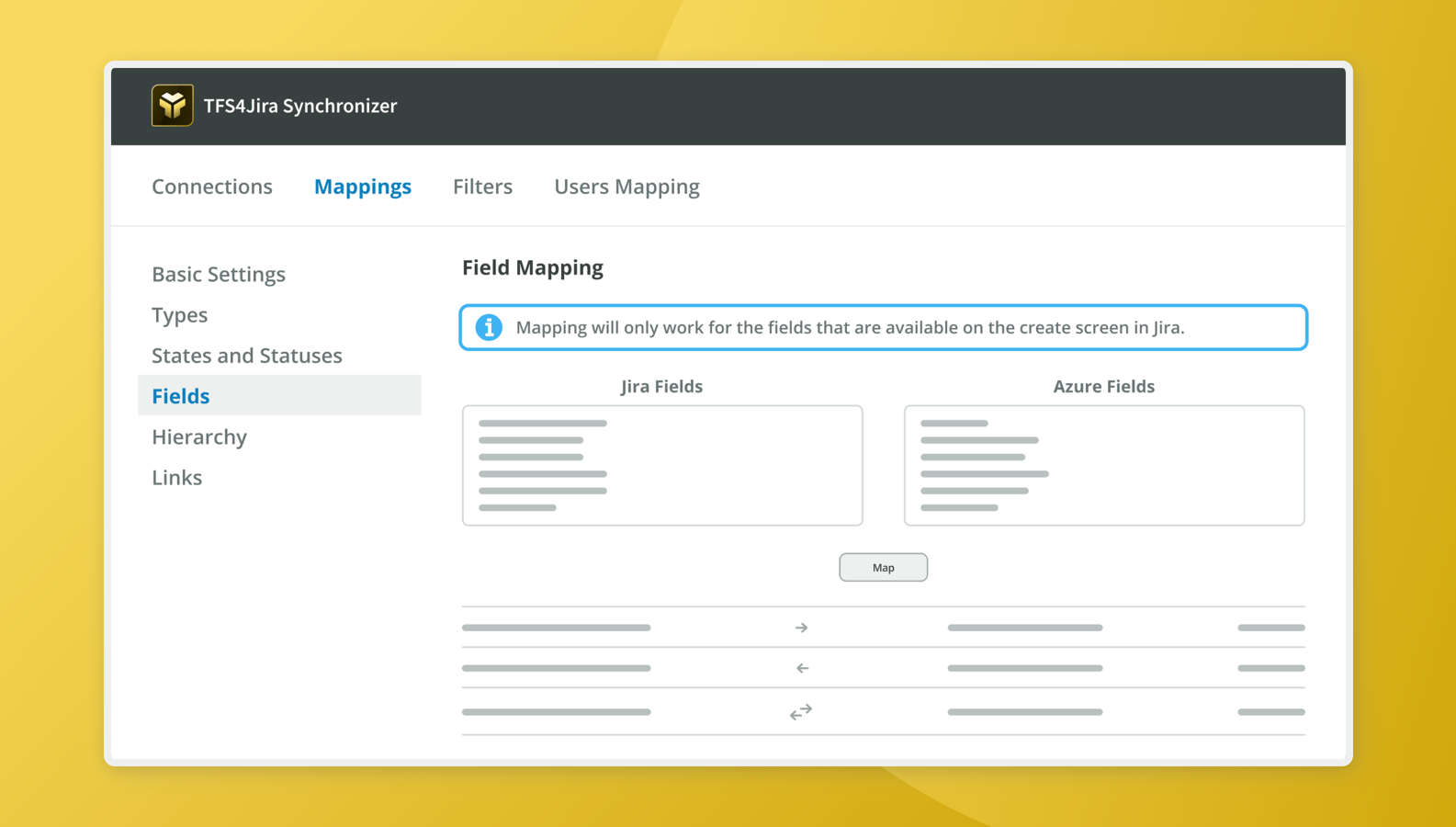 Custom mapping allows you to iterate on your integration requirements as your business grows and evolves.