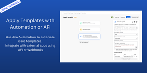 Use Automation or API to apply templates