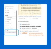 Easily access of the admin configuration